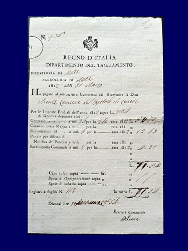 Napoleona 1812 motta - 🇮🇹,