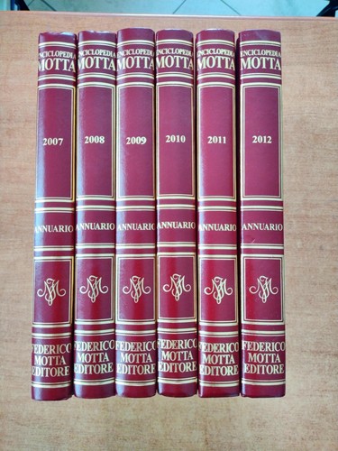 Enciclopedia motta annuario - -,