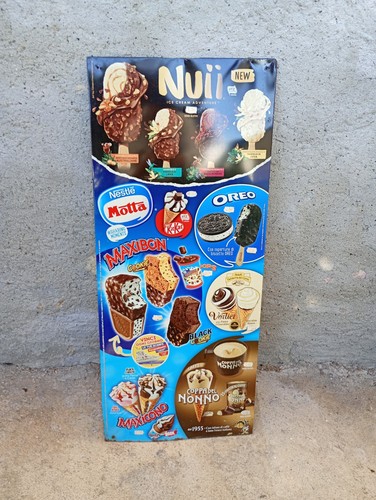 Nestlé motta targa metallo - targa,