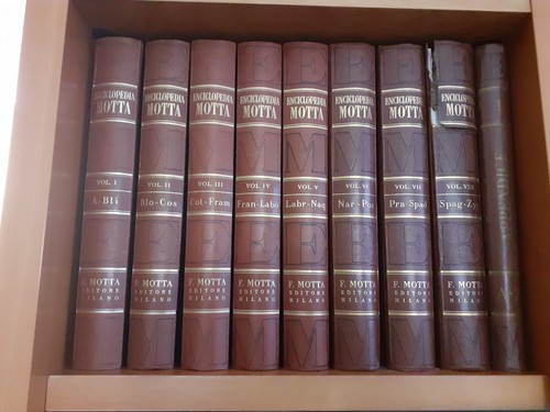 Enciclopedia motta volumi 8 - enciclopedia,