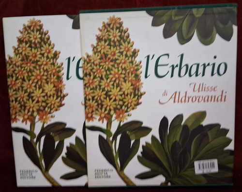 Erbario ulisse aldrovandi - l'erbario, di