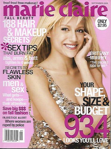 Brittany murphy marie claire - brittany,