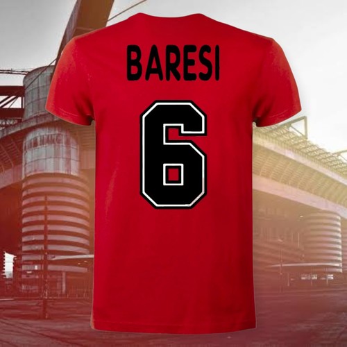 Shirt milan fan baresi - t-shirt,