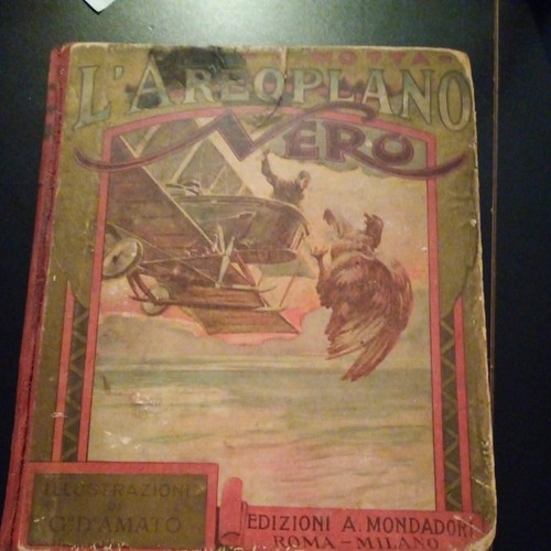 Aeroplano nero motta - l'aeroplano, luigi