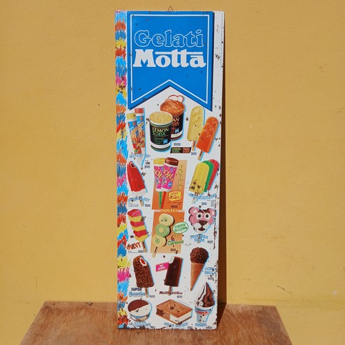 Insegna tabella gelati - insegna, motta