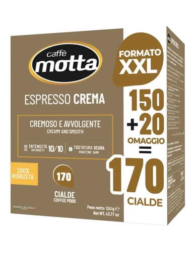 170 cialde carta caffè - 170,
