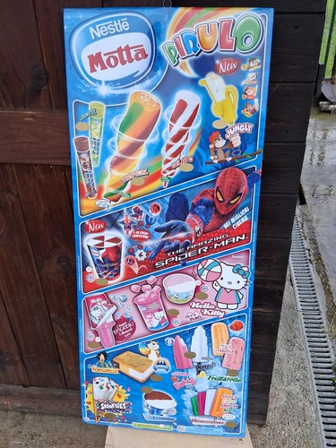 Insegna gelati motta nestlè - gelati,